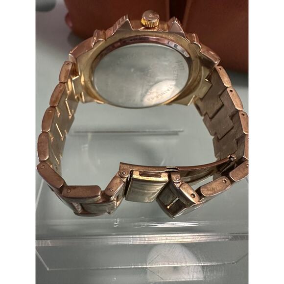 Men's UNLISTED by Kenneth Cole Gold-Tone Watch with Black Dial - Picture 6 of 10